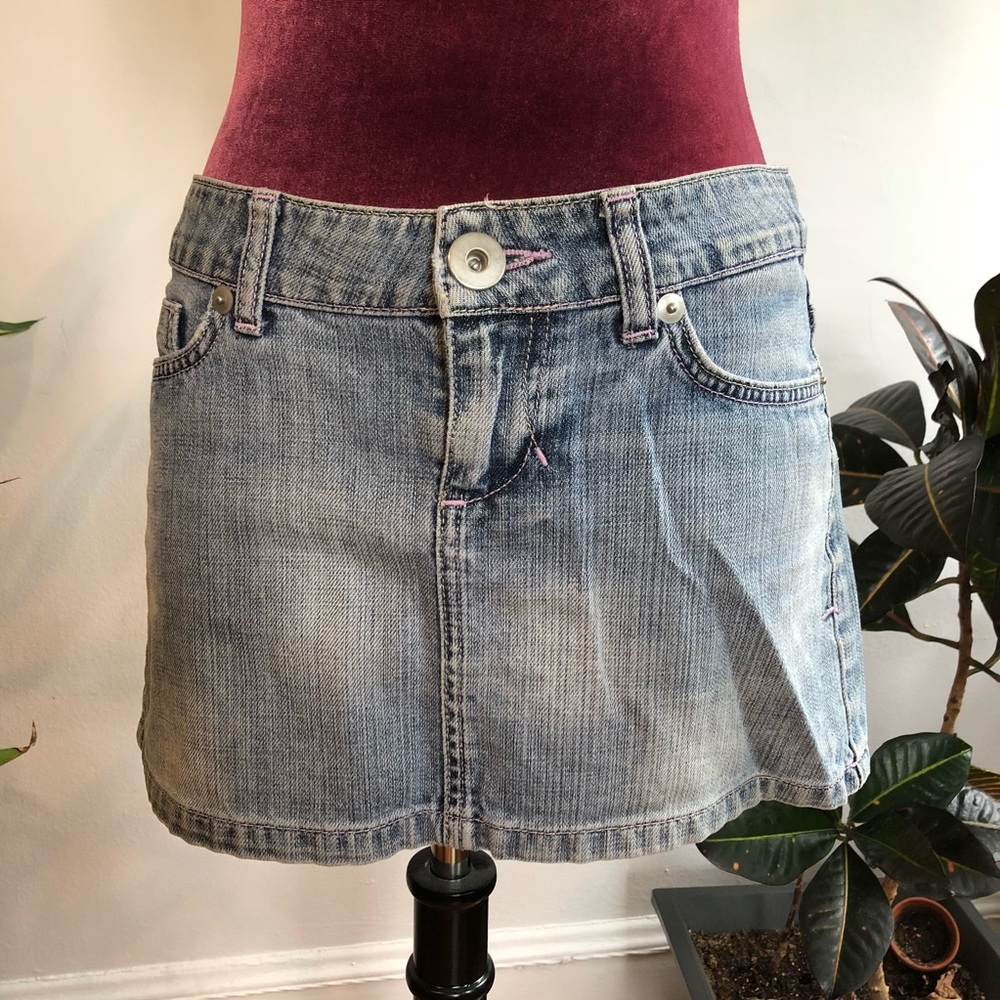 Denim skirt